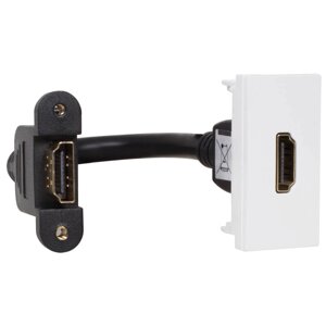 Розетка HDMI efapel 45435 SBR