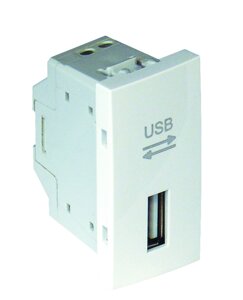 Розетка USB efapel 45437 SBR