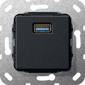 Розетка USB gira system 55 568210