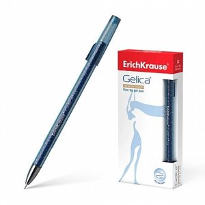 Ручка гелевая Erich Krause, Gelica, синяя