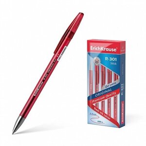 Ручка гелевая красная "R-301 Original Gel Stick" 0.5мм, к/к, Erich Krause