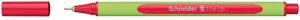 Ручка капиллярная алая "Line-Up" 0,4мм, SCHNEIDER