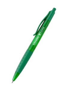 Ручка шариковая авт. зеленая "Suprimo", 1,0мм, грип, Schneider