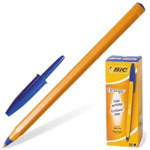 Ручка шариковая Bic, Orange Fine, синяя