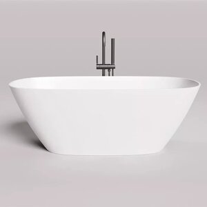 Salini SOFIA Ванна отдельностоящая 1700x800 мм, донный клапан "Up&Down", сифон, слив-перелив, мат-л: S-Sense, глянцевый , белый. Фурнитура: белая