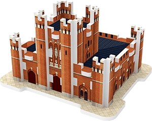 Сборная модель, 3D пазл Королевские ворота,9 дет., 6,3*5,4*4,1