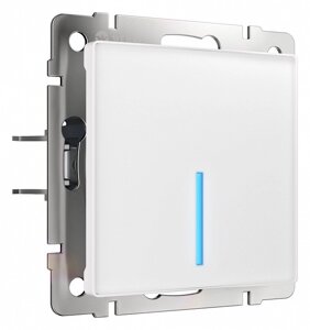 Сенсорный выключатель одноклавишный с функцией Wi-Fi Werkel белый W4510601 4690389171161