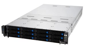 Сервер xcomplx 2U intel xeon silver 4309Y x2/C621A/128GB DDR4/12x3,5" HS/LSI9361+CV/2x480GB SSD + 4x960GB SSD/2x10GE/2x1600W