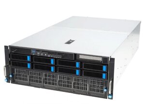 Серверная платформа 4U ASUS ESC8000A-E12 90SF02H2-M001J0 (2*SP5, 24*DDR5 (4800), 8*3.5" HS, M. 2, 8*PCIE, 2*10glan, mlan, 4*3000W, VGA, COM, 2*USB 3.2)