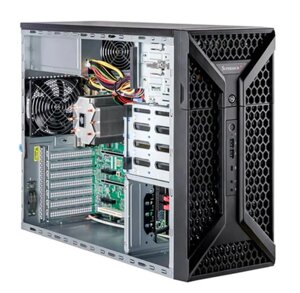 Серверная платформа supermicro SYS-531A-IL (LGA1700, W680, 4*DDR5 (4400), 4*3.5" SATA, 2*5.25", 3*M. 2, 4*PCIE, 2.5glan, glan, 668W, HDMI, DVI-D, DP,