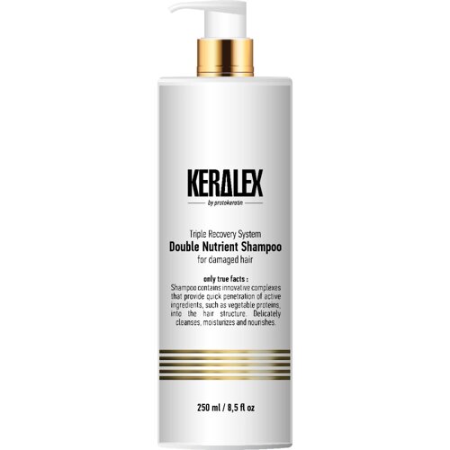 Шампунь дуо-питание высокоинтенсивный Keralex Double Nutrient Shampoo (ПК1108, 250 мл)