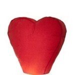 Шар Желаний Красное сердце (d49) (209000120) в ПУБО (бумажной обложке и в полиэтиленовой упаковке)