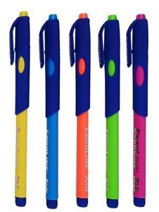 Шариковая ручка «Ultra Glide ErgoLine Kids», синяя, Erich Krause