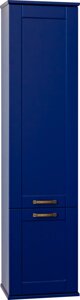 Шкаф-пенал подвесной Sanflor Ванесса 34 правый синий