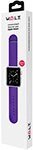 Силиконовый браслет W. O. L. T. для Apple Watch 38 мм, фиолетовый