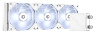 Система охлаждения жидкостная ID-cooling dashflow 360 BASIC WHITE LGA2066/2011/1700/1200/115x/AM5/AM4 (3*120mm fan, 700-1800rpm, 82,5CFM, 15,2-35,2dba