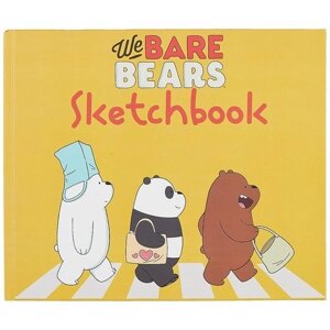 Скетчбук We bare bears (твердый переплет) (96 стр)