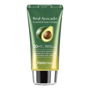 Солнцезащитный крем SPF 50+ Real Avocado Essential Sun Cream