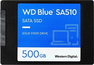 SSD накопитель western digital 2.5 blue 500 гб SATA III (WDS500G3b0A)