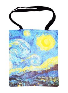 Сумка-шоппер "Винсент Ван Гог. Звездная ночь", 40 х 32 см