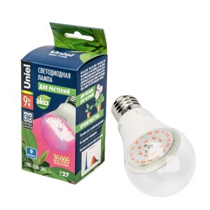 Светодиодная лампа для растений Uniel 9W E27 09645