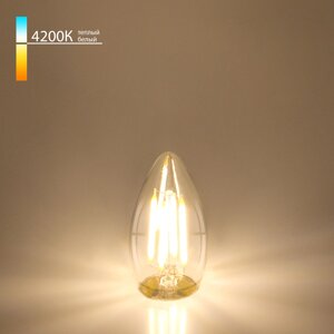 Светодиодная лампа Elektrostandard Свеча F 7W 700Lm 4200K E27 BLE2736 4690389041501