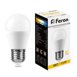 Светодиодная лампа Feron 11W 915Lm 2700K E27 25949