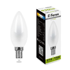 Светодиодная лампа Feron 11W 930Lm 4000K E14 38007