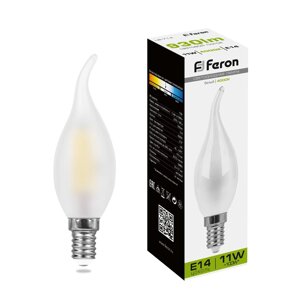Светодиодная лампа Feron 11W 930Lm 4000K E14 38011