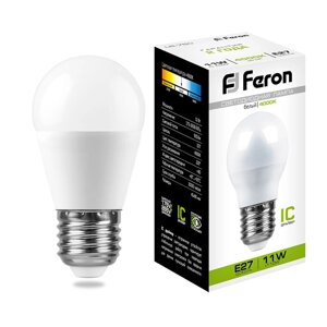 Светодиодная лампа Feron 11W 935Lm 4000K E27 25950