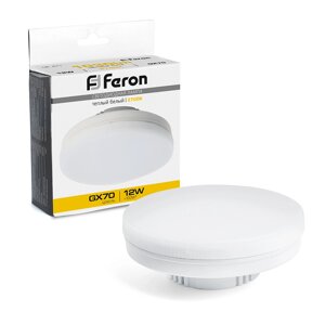 Светодиодная лампа Feron 12W 1030Lm 2700K GX70 48300