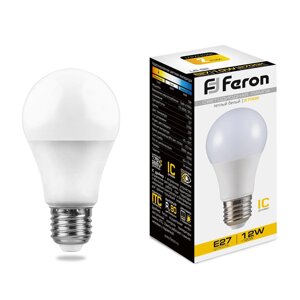 Светодиодная лампа Feron 12W 1100Lm 2700K E27 25489