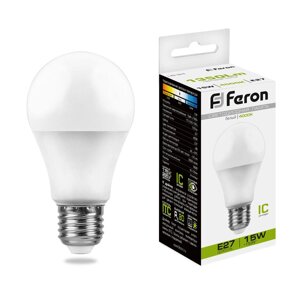 Светодиодная лампа Feron 15W 1350Lm 4000K E27 25629