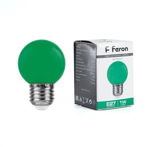 Светодиодная лампа Feron 1W E27 25117