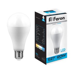 Светодиодная лампа Feron 20W 1850Lm 6400K E27 25789