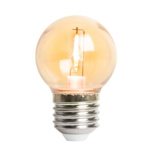 Светодиодная лампа Feron LB-383 Шар 2W 160Lm Оранжевый E27 48932