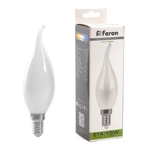 Светодиодная лампа Feron Свеча на ветру 15W 1280Lm 4000K E14 38262