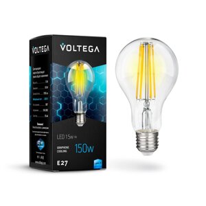 Светодиодная лампа Voltega CRYSTAL Шар 15W 1550Lm 4000K E27 7103