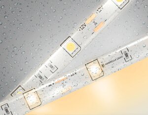 Светодиодная лента LED STRIP 12V 3000K 72 Вт/м 5м Ambrella light GS1901