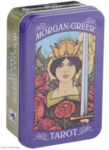 Таро Аввалон, Morgan-Greer Tarot Моргана-Грира Таро (карты на англ. яз. в жестяной коробке) (ПИ)