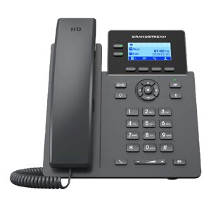 Телефон VoiceIP Grandstream GRP-2602 4 SIP аккаунта, 2 линии 10/100, дисплей 2,21"132x48), б/п в комплекте
