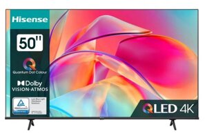 Телевизор hisense 50E7kq черный, 4K UHD, DVB-T, DVB-T2, DVB-C, DVB-S, DVB-S2, SMART TV