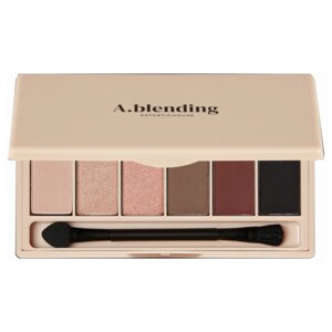 Тени для век A. blending Pro Eyeshadow Palette (12609, 02, Сияние Nude Glow, 6*2 г)