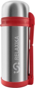 Термос универсальный для еды и напитков Relaxika 201, 1.5 литра, стальной (R201.1500.1)