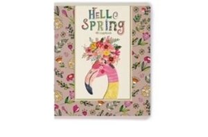 Тетрадь в клетку «Hello spring», 48 листов