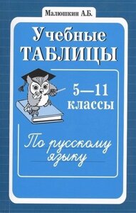 Учебные таблицы по русскому языку 5-11 классы. 2-е изд.
