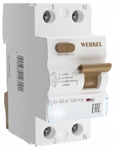 Устройство защитного отключения 1P Werkel W812P404