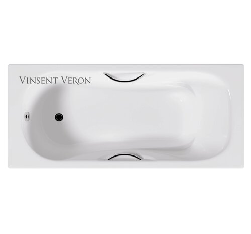 Ванна чугунная Vinsent Veron Aura 170x70 с ручками белый