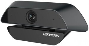 Веб-камера hikvision DS-U12 2MP CMOS sensor,0.1lux @F1.2, AGC ON), built-in mic, USB 2.0,1920*1080@30/25fps,3.6mm fixed lens