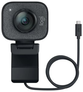 Веб-камера Logitech StreamCam 960-001281 черный USB3.1 с микрофоном
